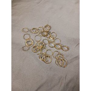 NEW!! Gold Ring Bundle (40 ct)